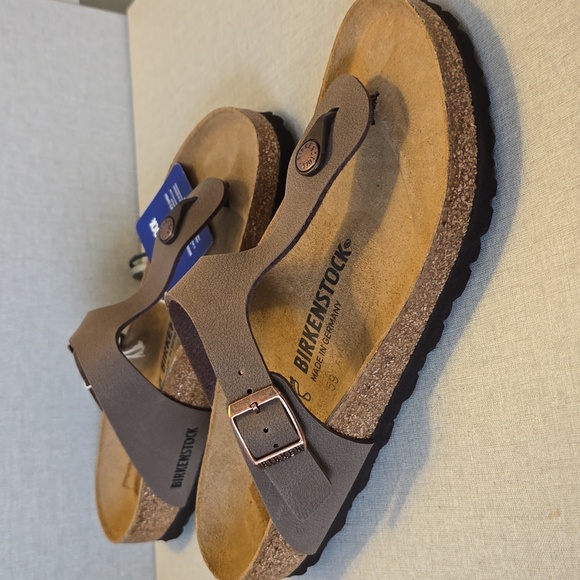 Birkenstock Gizeh, Women's Brown Sandals. w9, 40. - Picture 3 of 4
